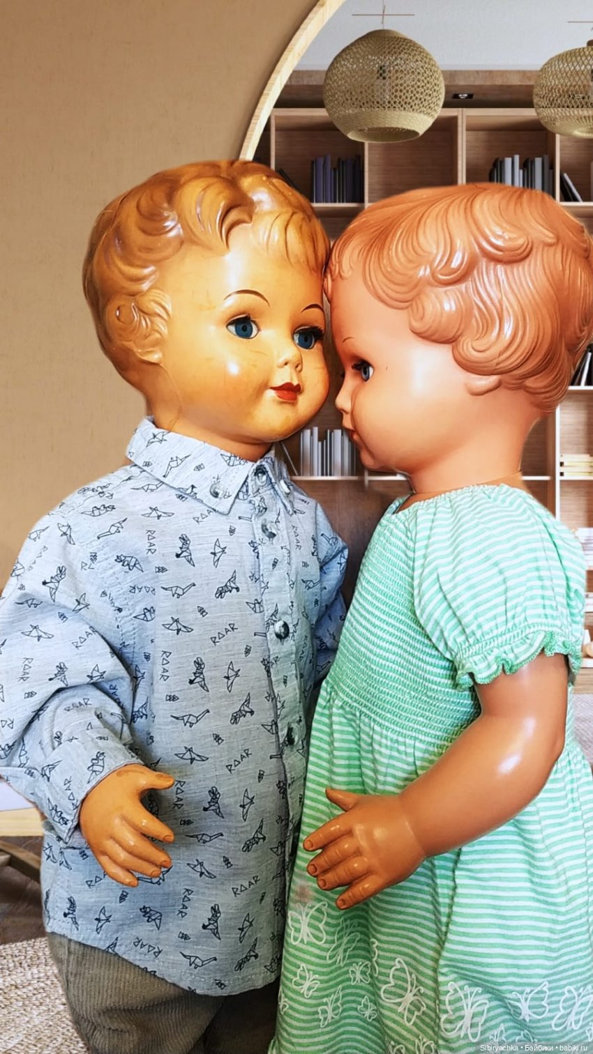 Гриша знакомится с Тасей — Куклы Schildkrot (Шильдкрет): современные