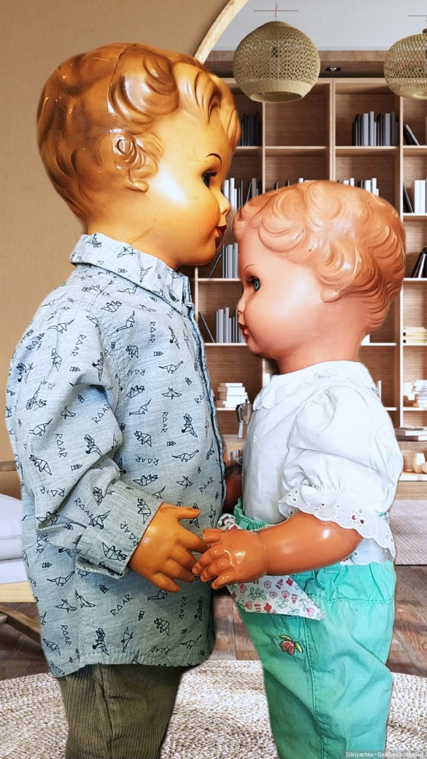 Гриша знакомится с Тасей — Куклы Schildkrot (Шильдкрет): современные