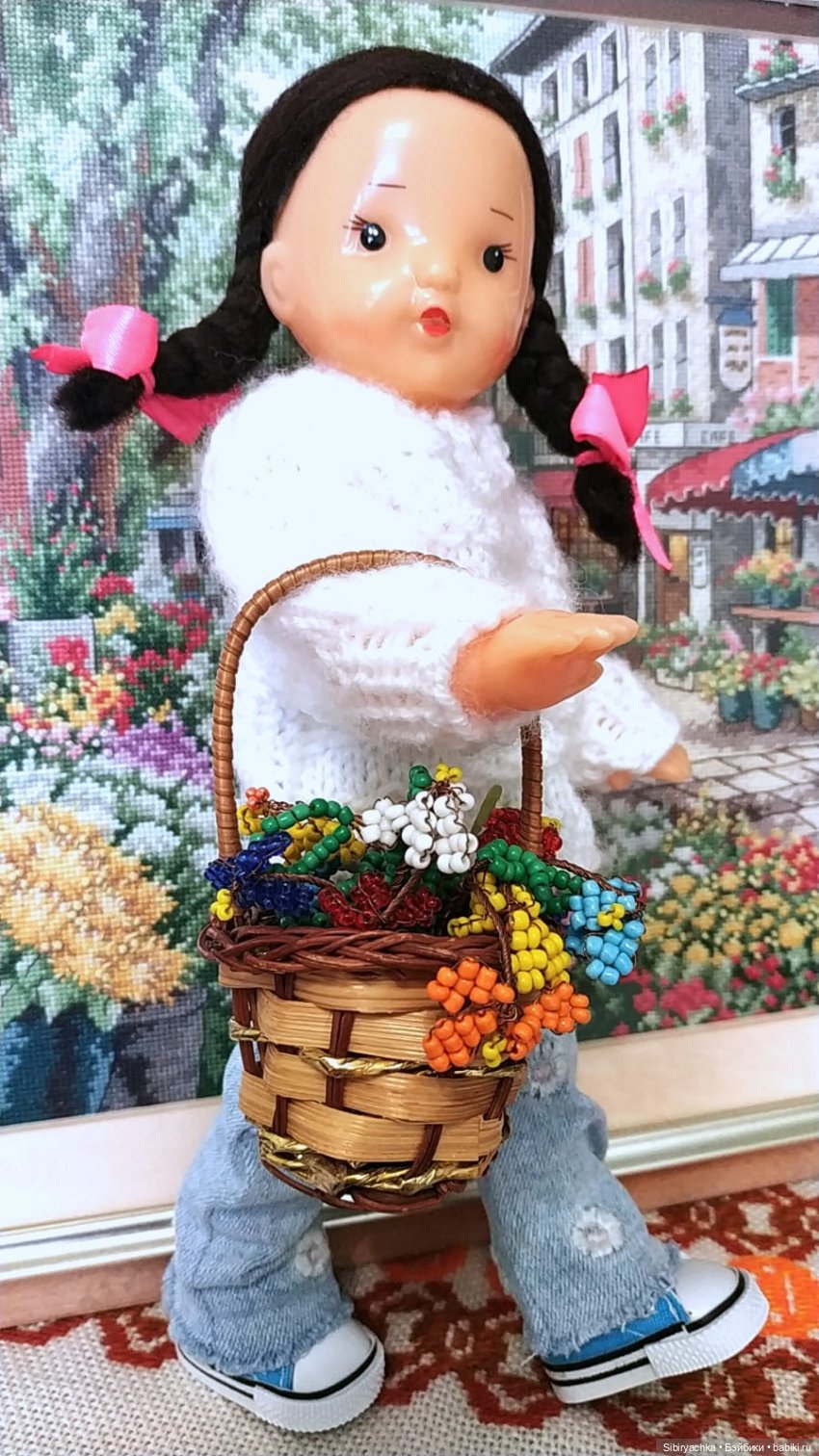 Новый наряд Юляшки | Бэйбики Новый наряд Юляшки — Советские винтажные куклы (СССР): Ленигрушка (фото 5)