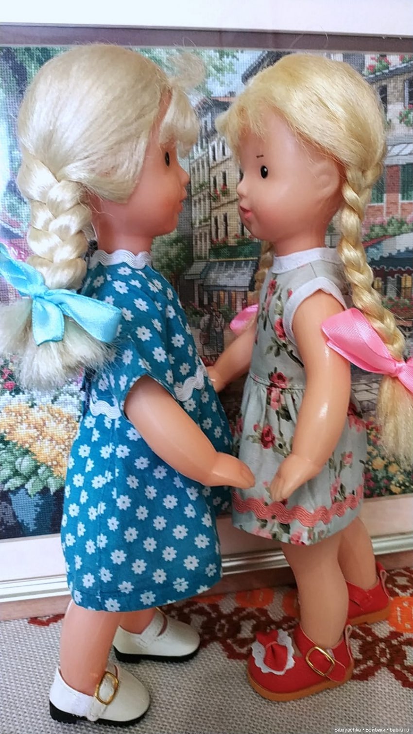 Юляшка и Ульяшка знакомятся с Марьяшкой