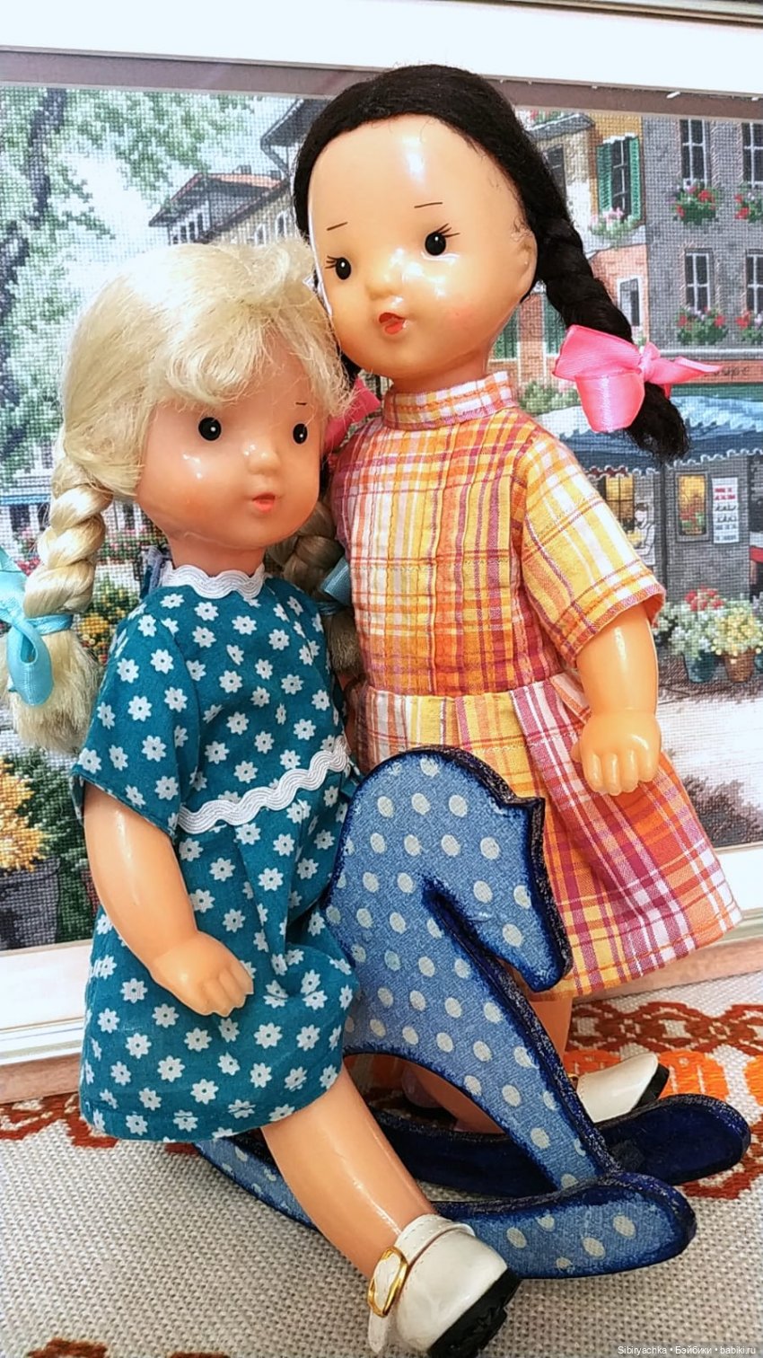 Юляшка и Ульяшка знакомятся с Марьяшкой