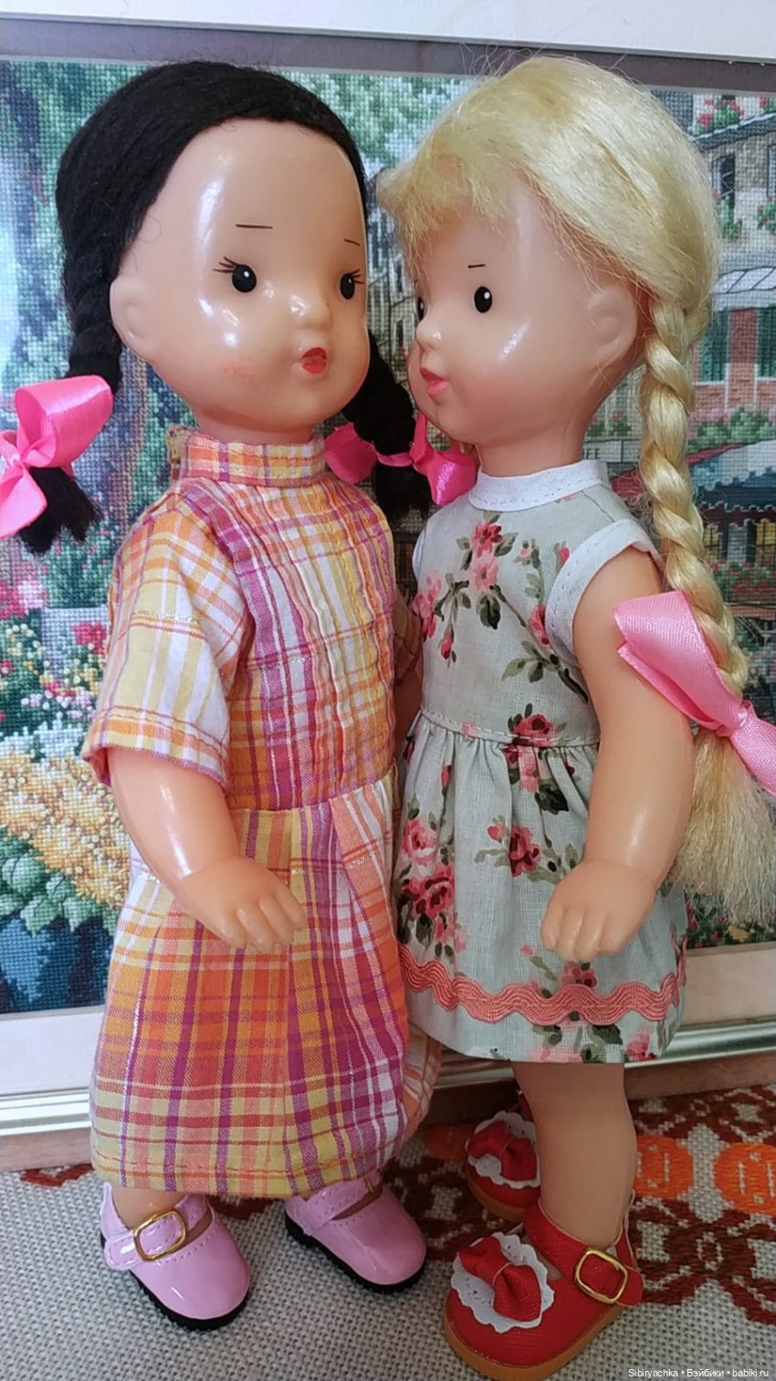 Юляшка и Ульяшка знакомятся с Марьяшкой