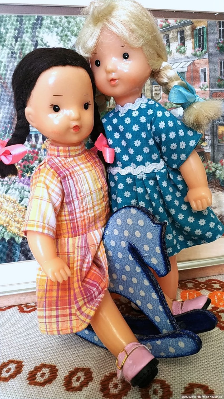 Юляшка и Ульяшка знакомятся с Марьяшкой