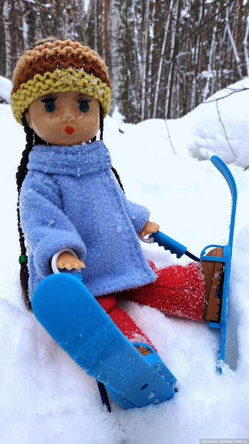 Лыжная прогулка Веты — Советские винтажные куклы (СССР): Ленигрушка (фото 6)