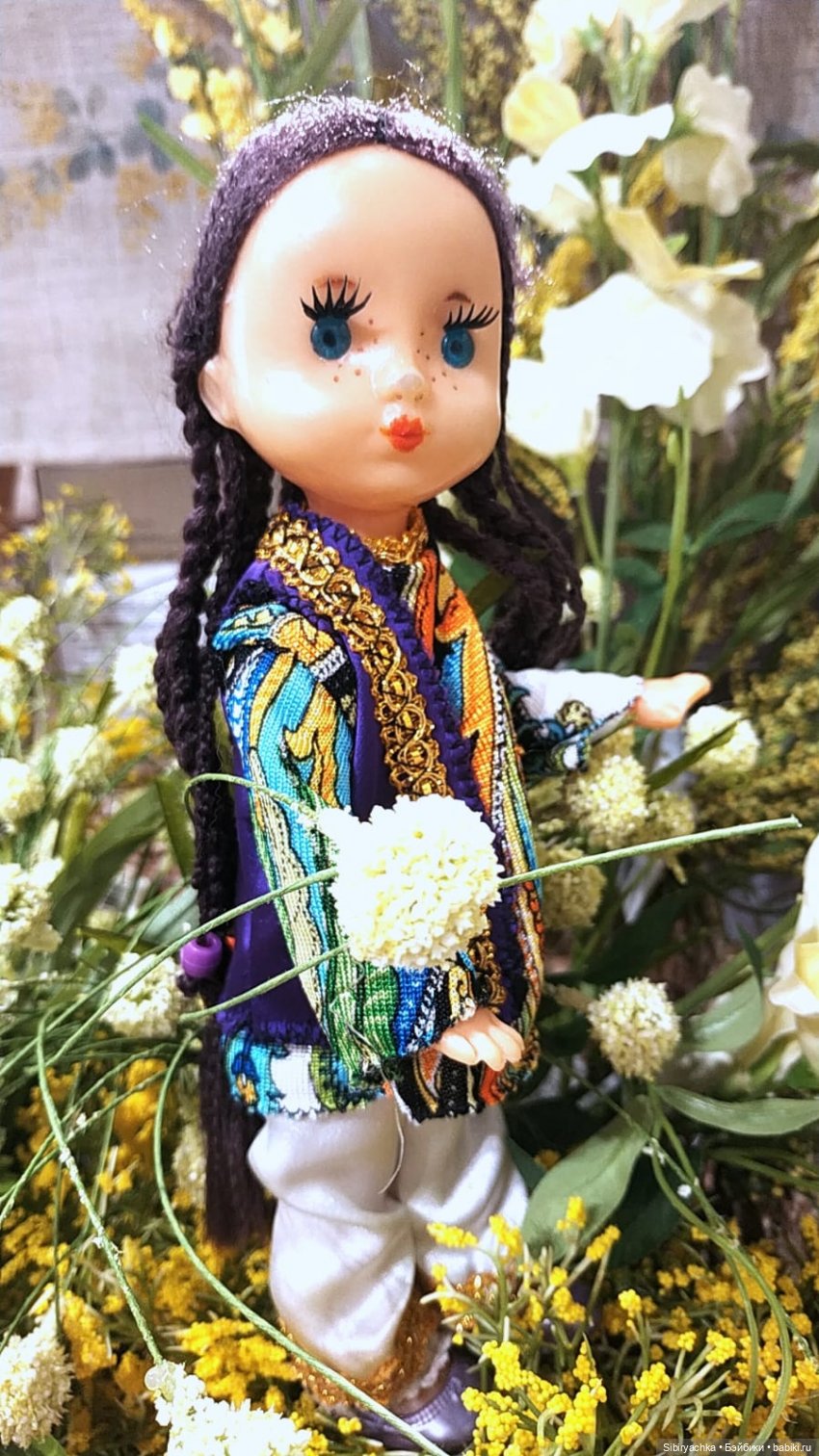 Цветы для Веты — Советские винтажные куклы (СССР): Ленигрушка (фото 9)