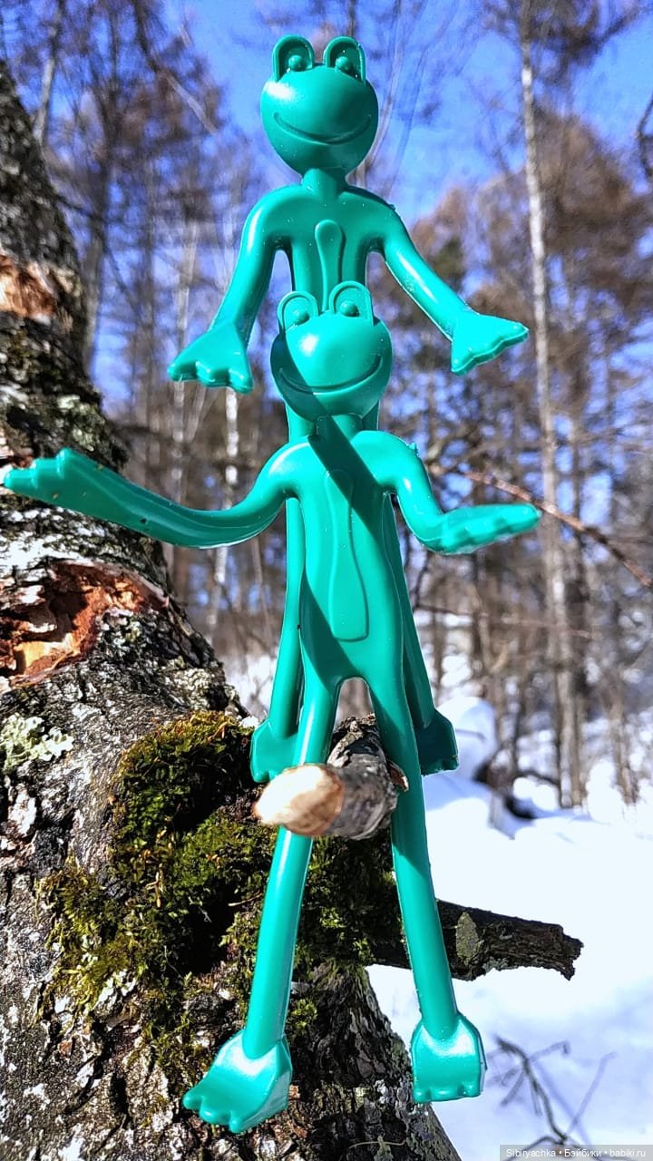 Лягушата Ква и Квак радуются приходу весны. Ч. II