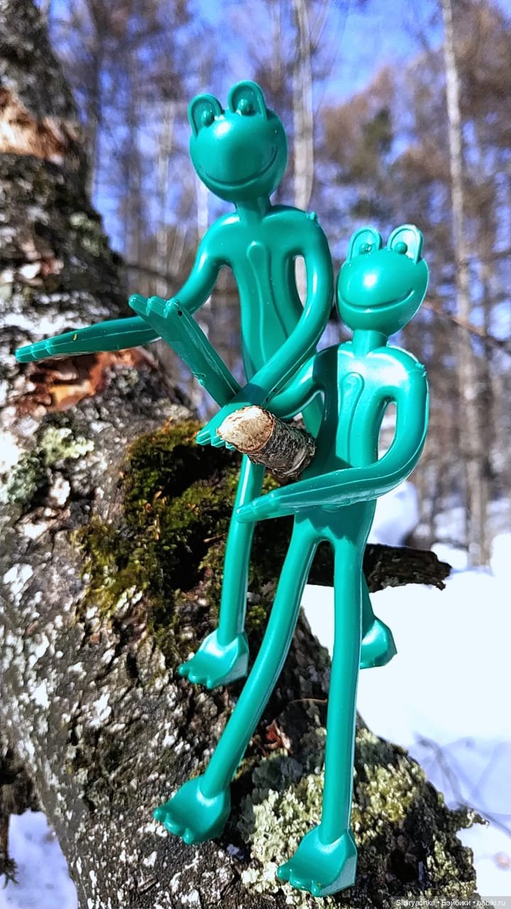 Лягушата Ква и Квак радуются приходу весны. Ч. II