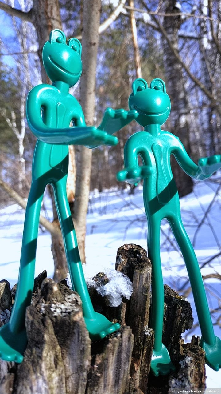 Лягушата Ква и Квак радуются приходу весны. Ч. II