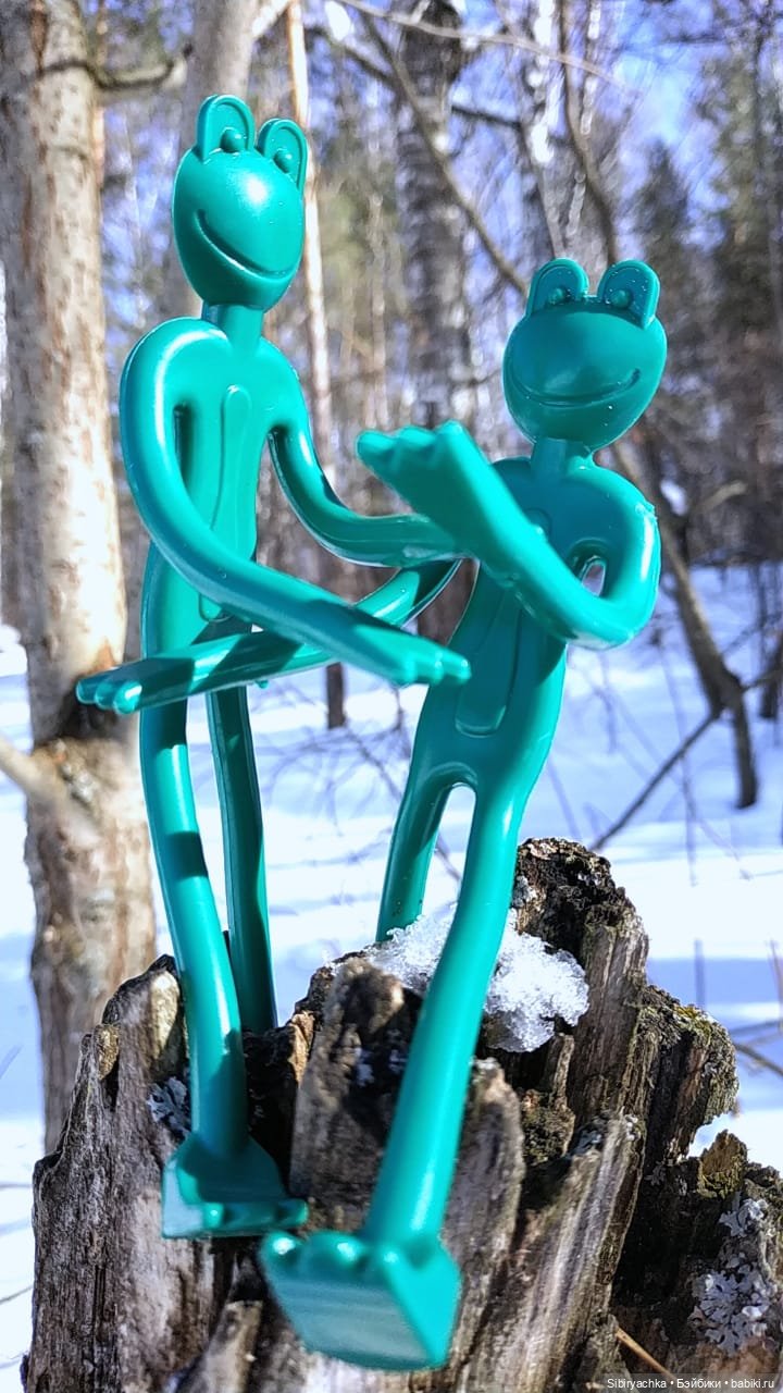 Лягушата Ква и Квак радуются приходу весны. Ч. II