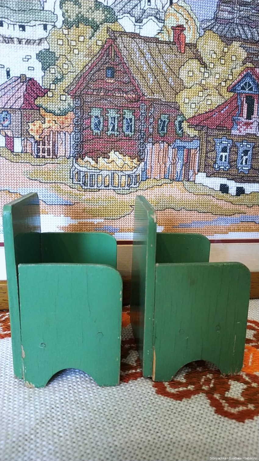 Кукольная мебель из далёкого прошлого