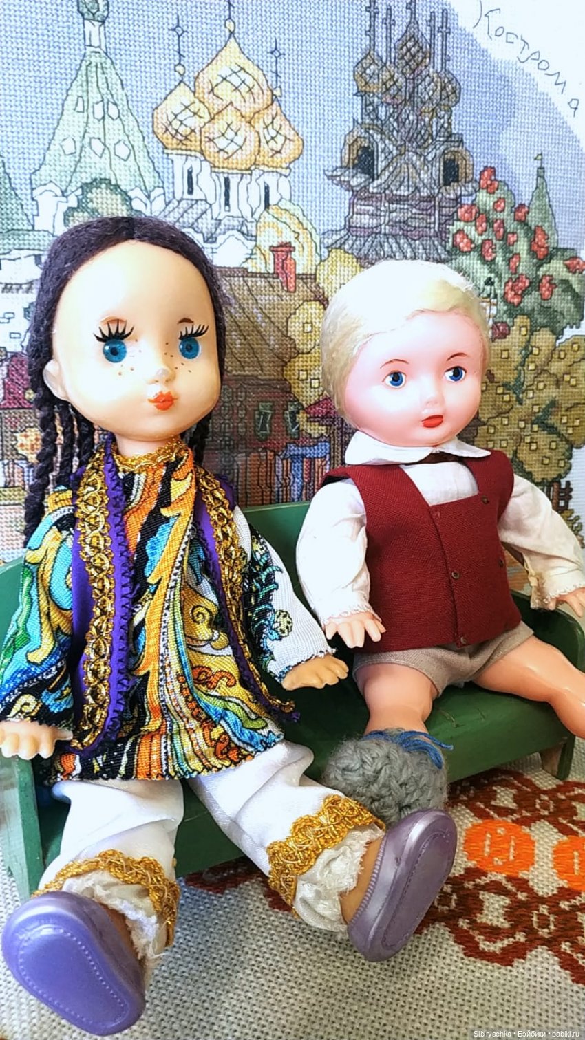 Кукольная мебель из далёкого прошлого