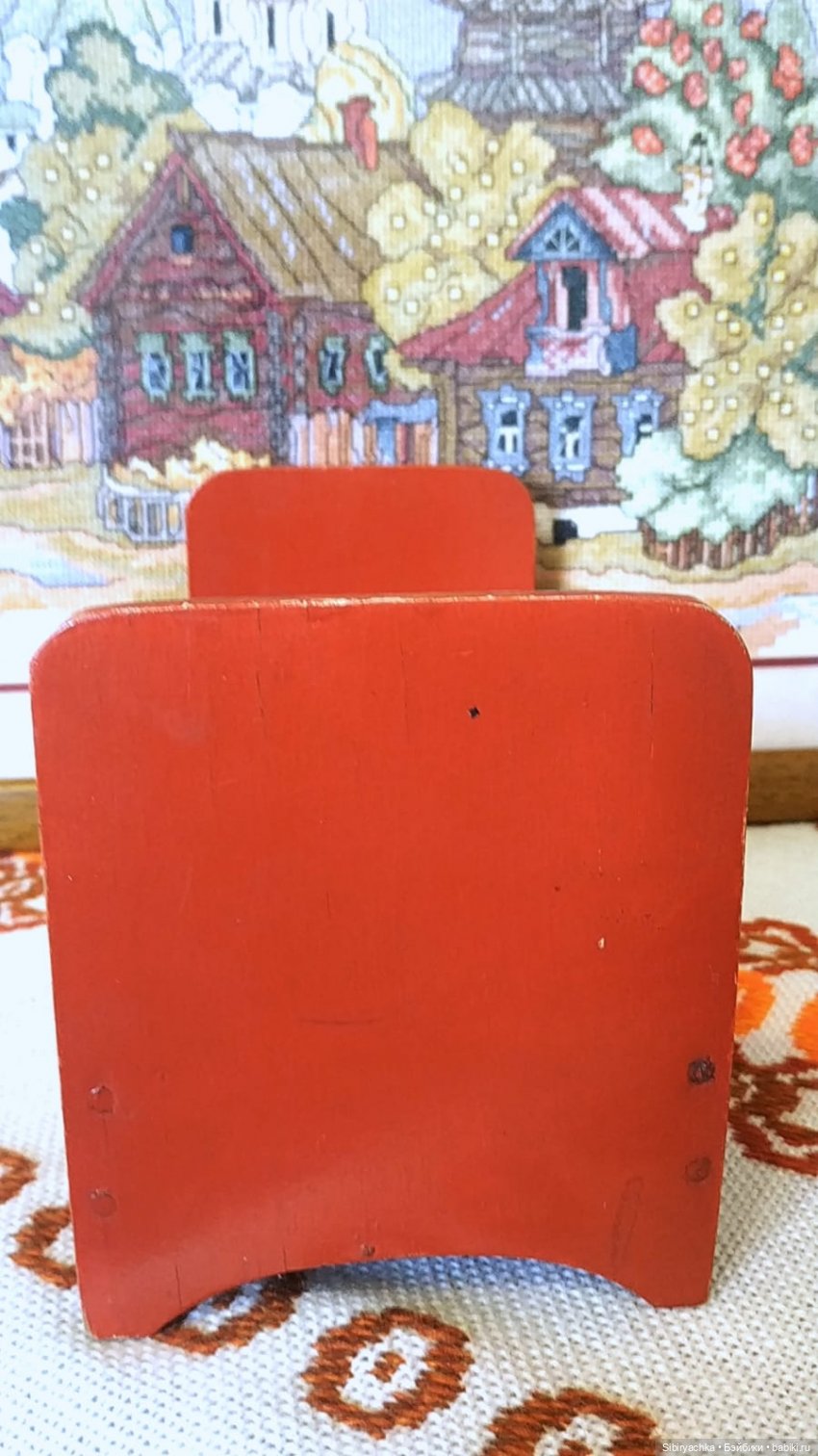 Кукольная мебель из далёкого прошлого