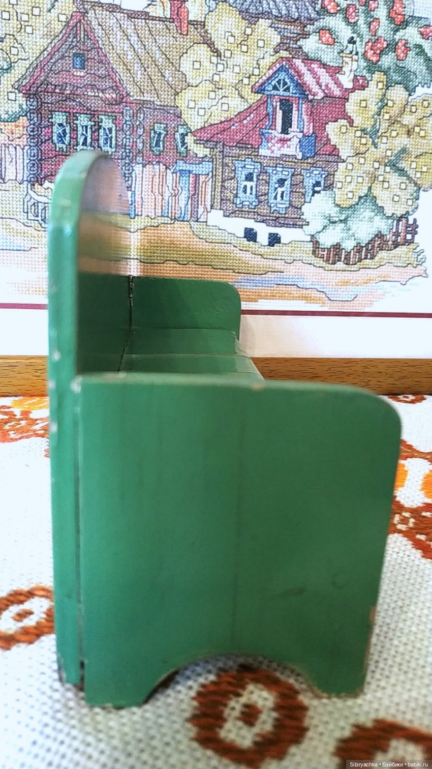 Кукольная мебель из далёкого прошлого