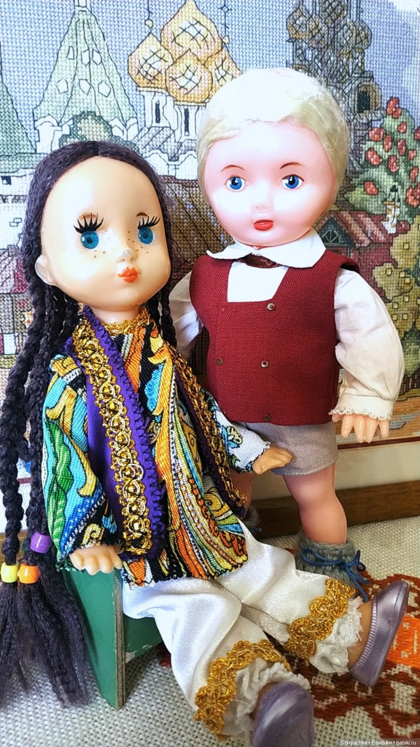 Кукольная мебель из далёкого прошлого