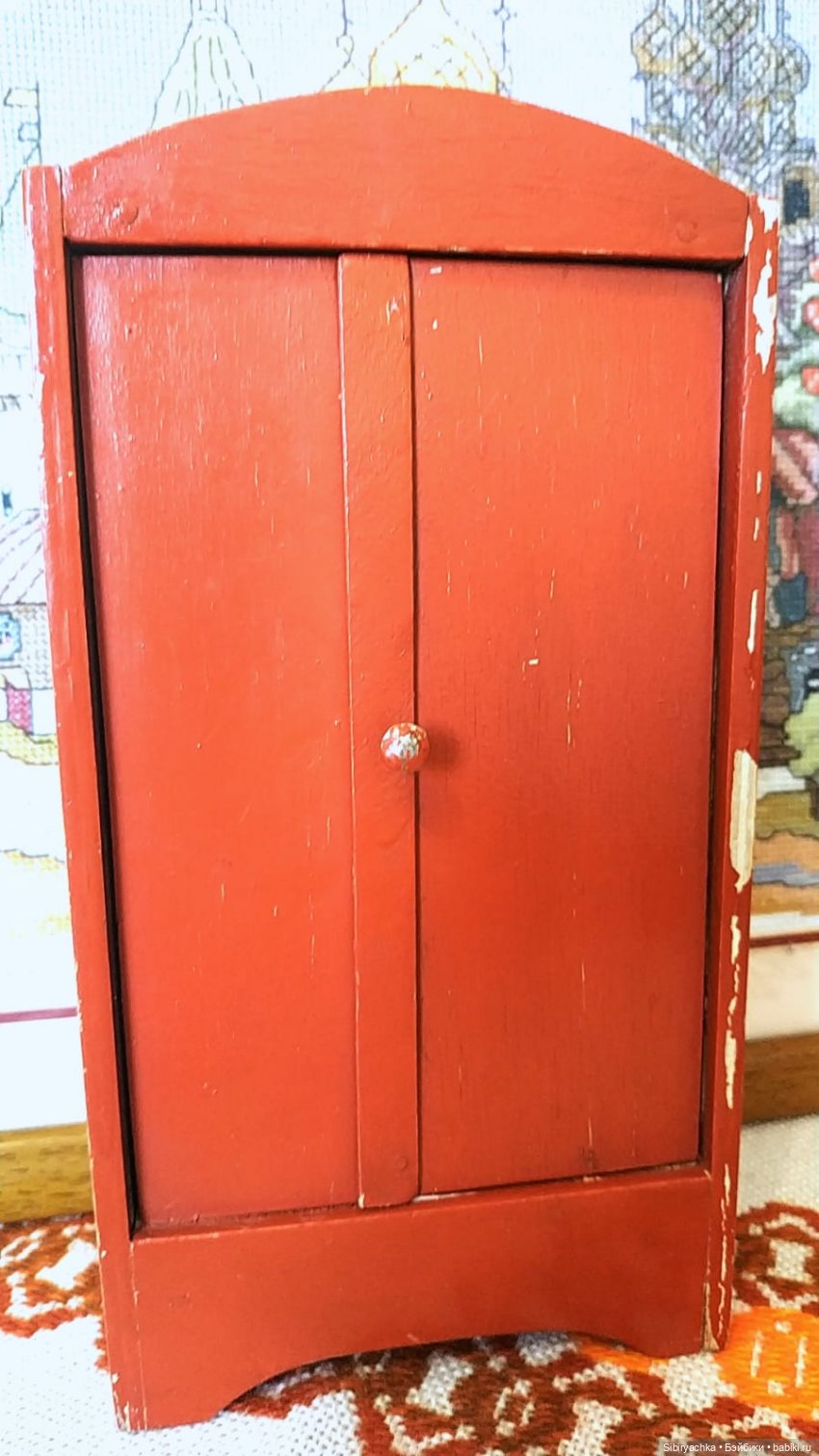 Кукольная мебель из далёкого прошлого