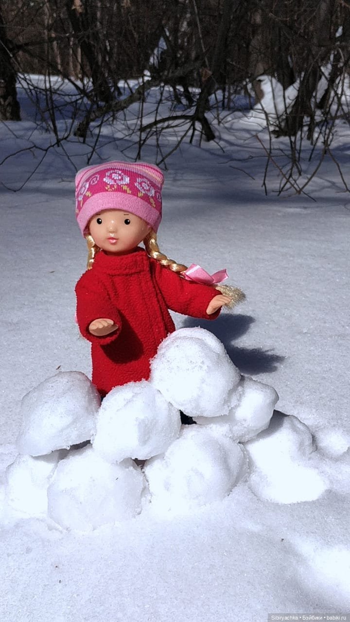 Снежный март - отличный повод для прогулки