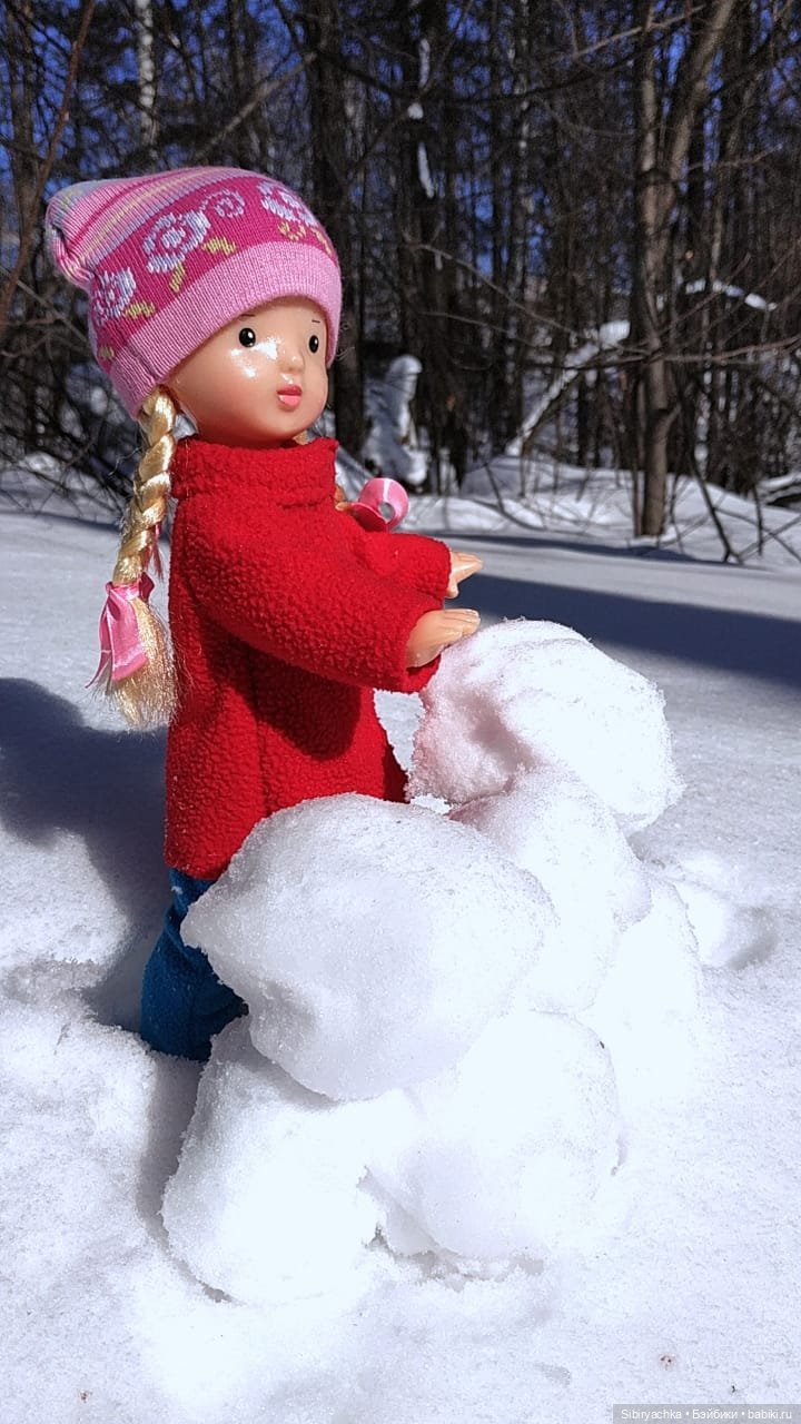 Снежный март - отличный повод для прогулки