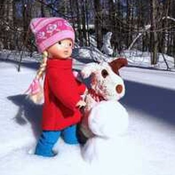 Снежный март - отличный повод для прогулки.