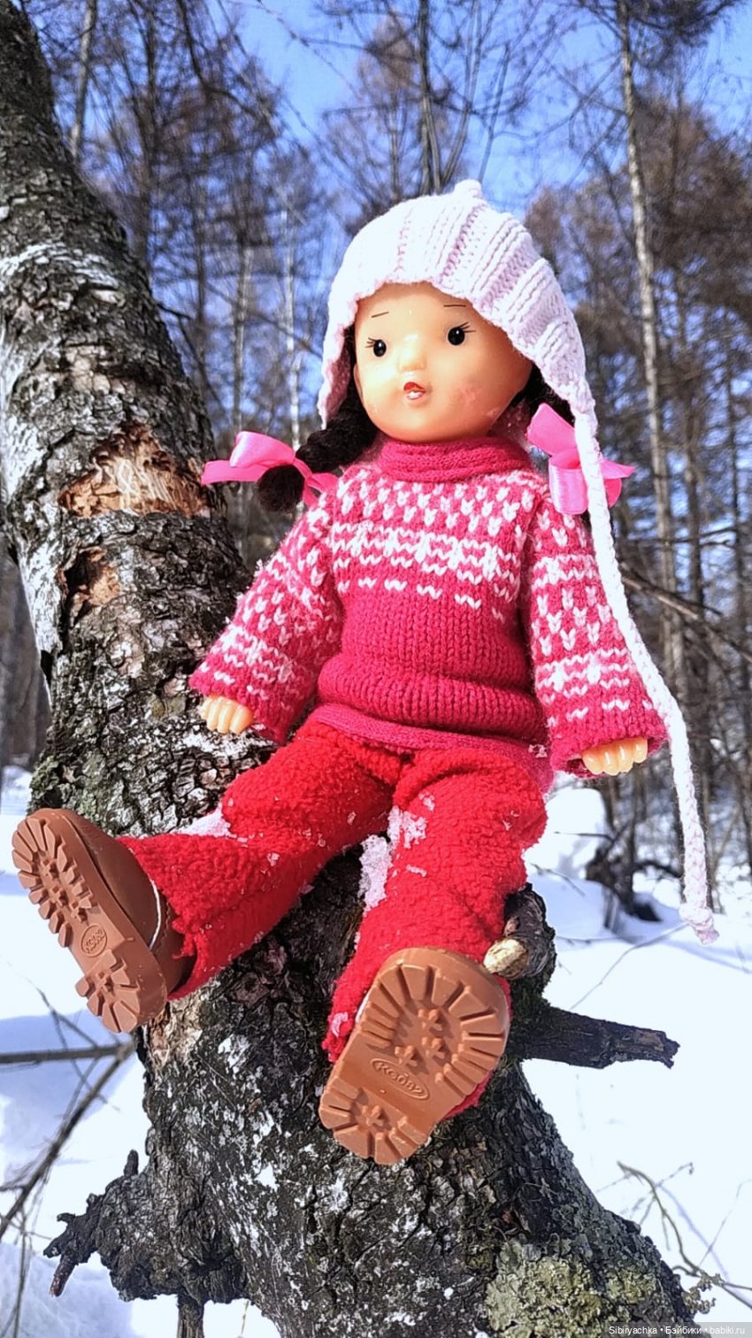 Юляшка, Дружок и лопата | Бэйбики Юляшка, Дружок и лопата — Советские винтажные куклы (СССР): Ленигрушка (фото 7)