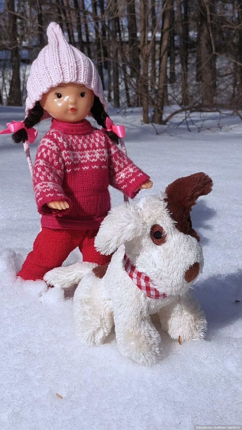 Юляшка, Дружок и лопата | Бэйбики Юляшка, Дружок и лопата — Советские винтажные куклы (СССР): Ленигрушка (фото 5)
