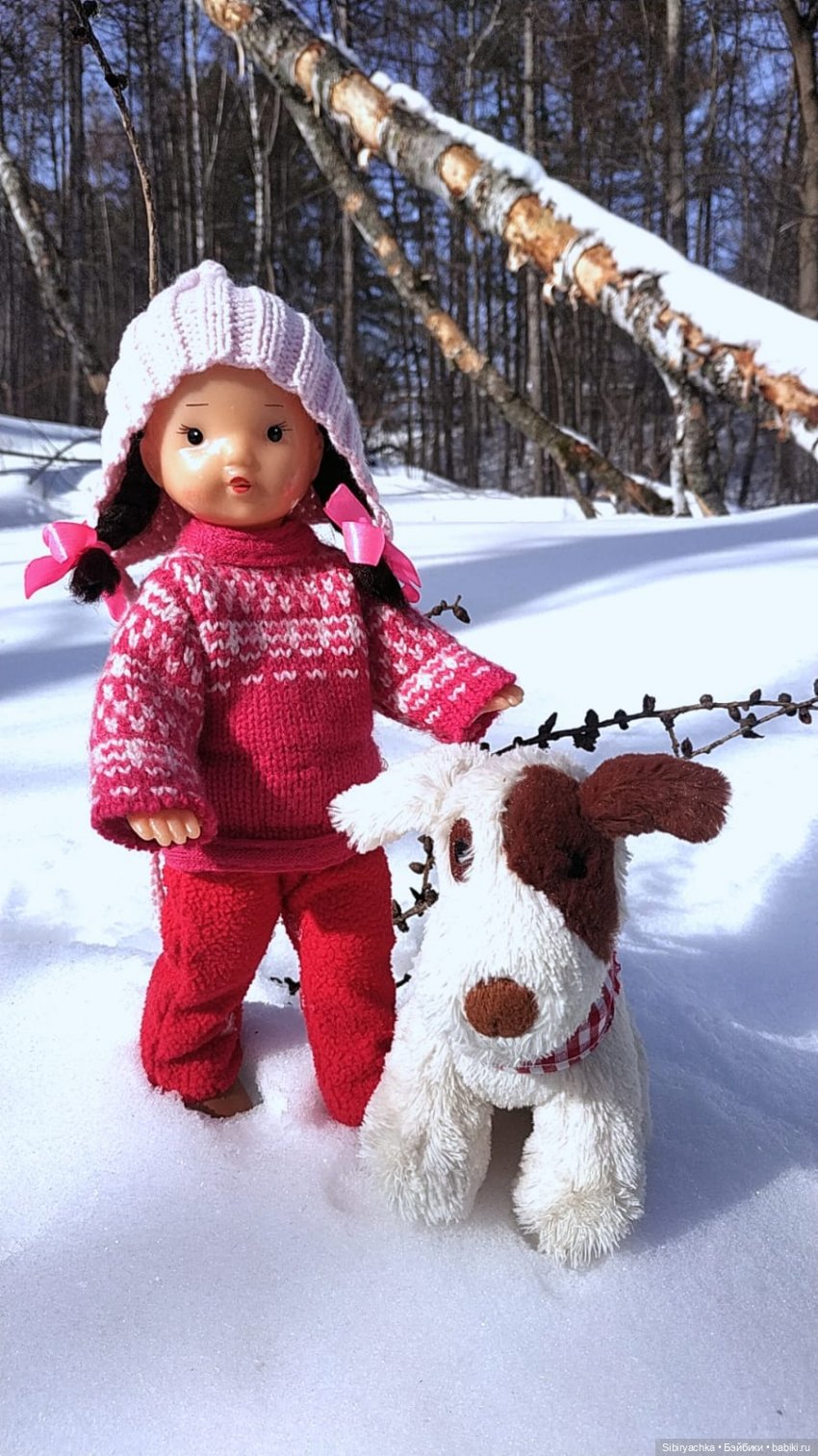 Юляшка, Дружок и лопата | Бэйбики Юляшка, Дружок и лопата — Советские винтажные куклы (СССР): Ленигрушка (фото 8)