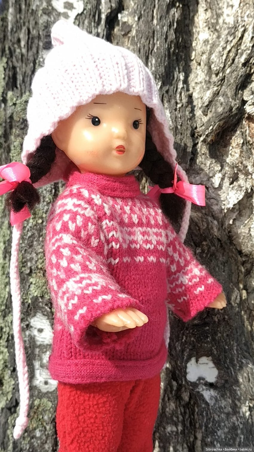 Юляшка, Дружок и лопата | Бэйбики Юляшка, Дружок и лопата — Советские винтажные куклы (СССР): Ленигрушка (фото 2)