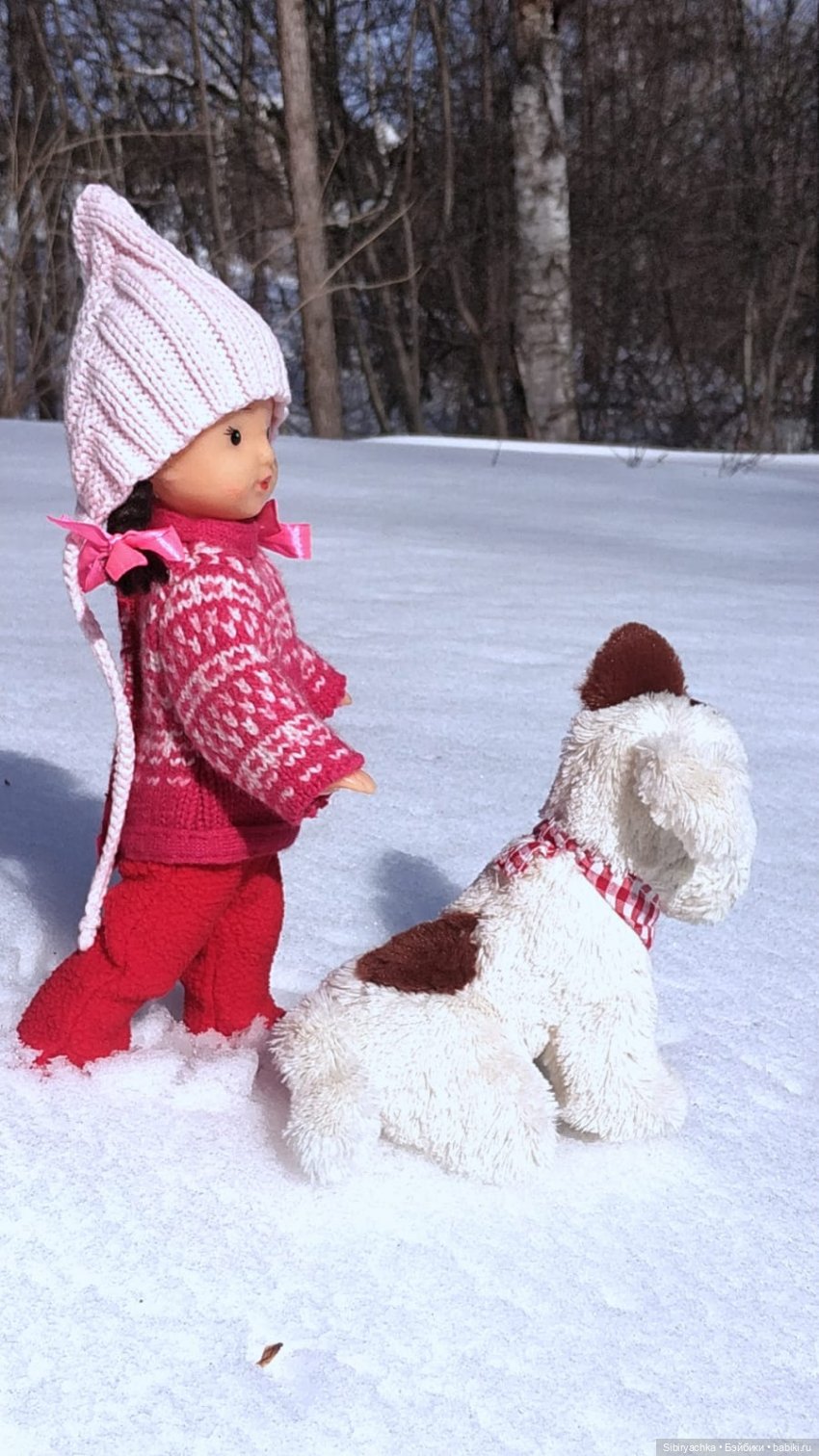 Юляшка, Дружок и лопата | Бэйбики Юляшка, Дружок и лопата — Советские винтажные куклы (СССР): Ленигрушка (фото 4)
