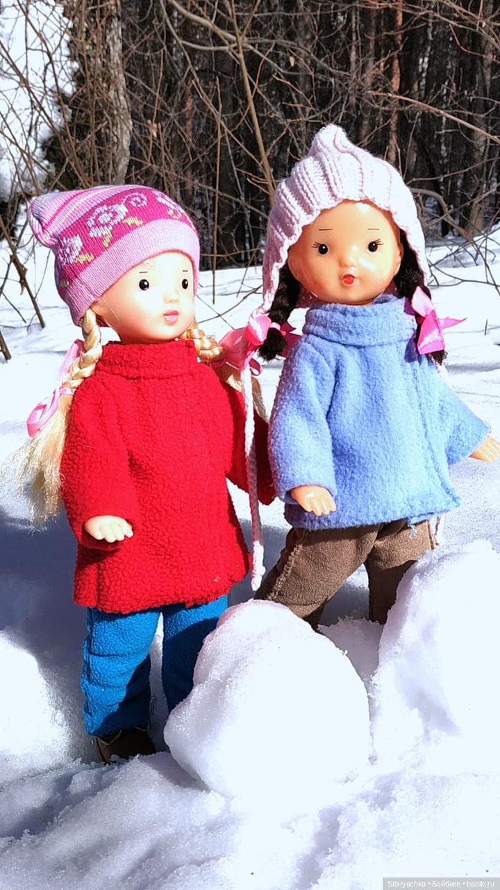 История о том, как Юляшка и Марьяшка весело провели время в лесу