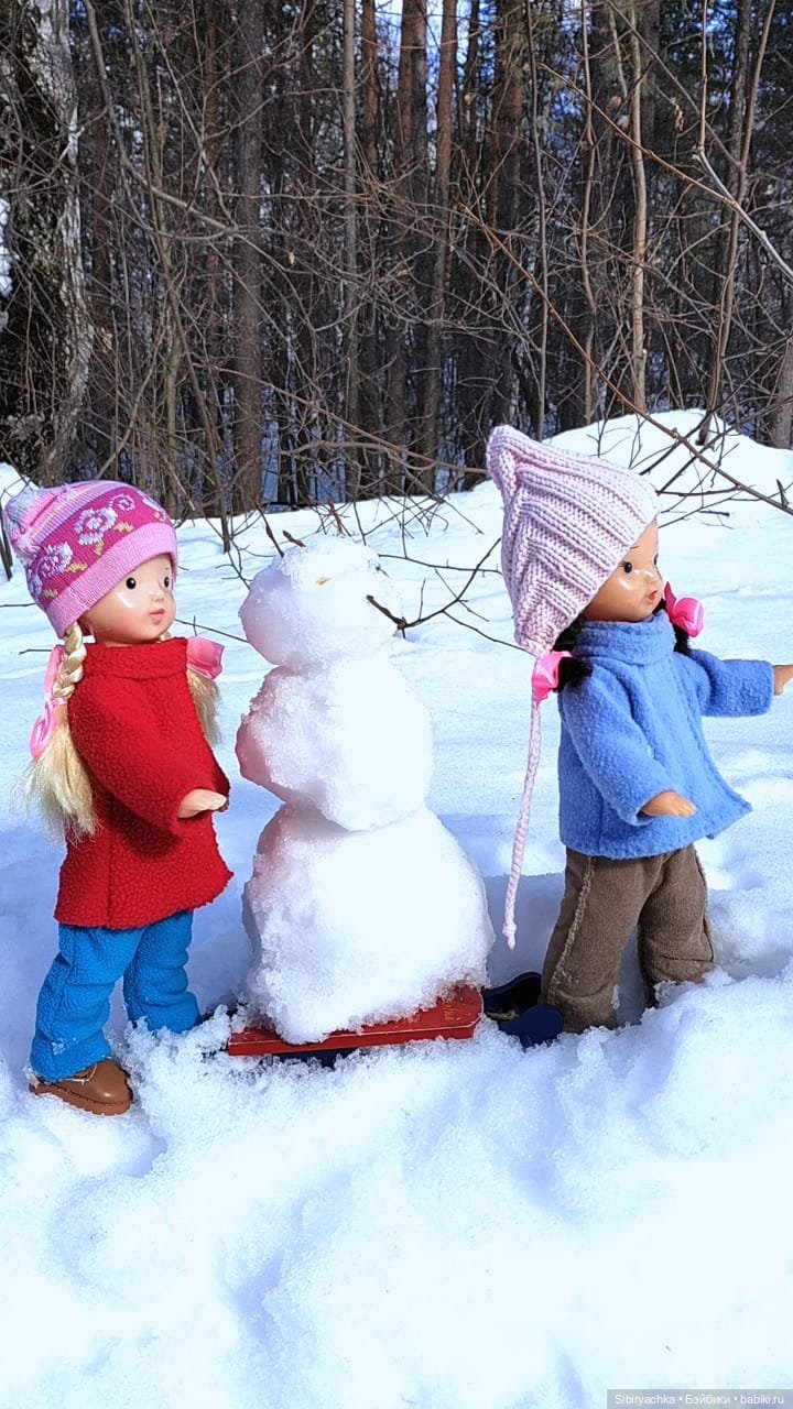 История о том, как Юляшка и Марьяшка весело провели время в лесу