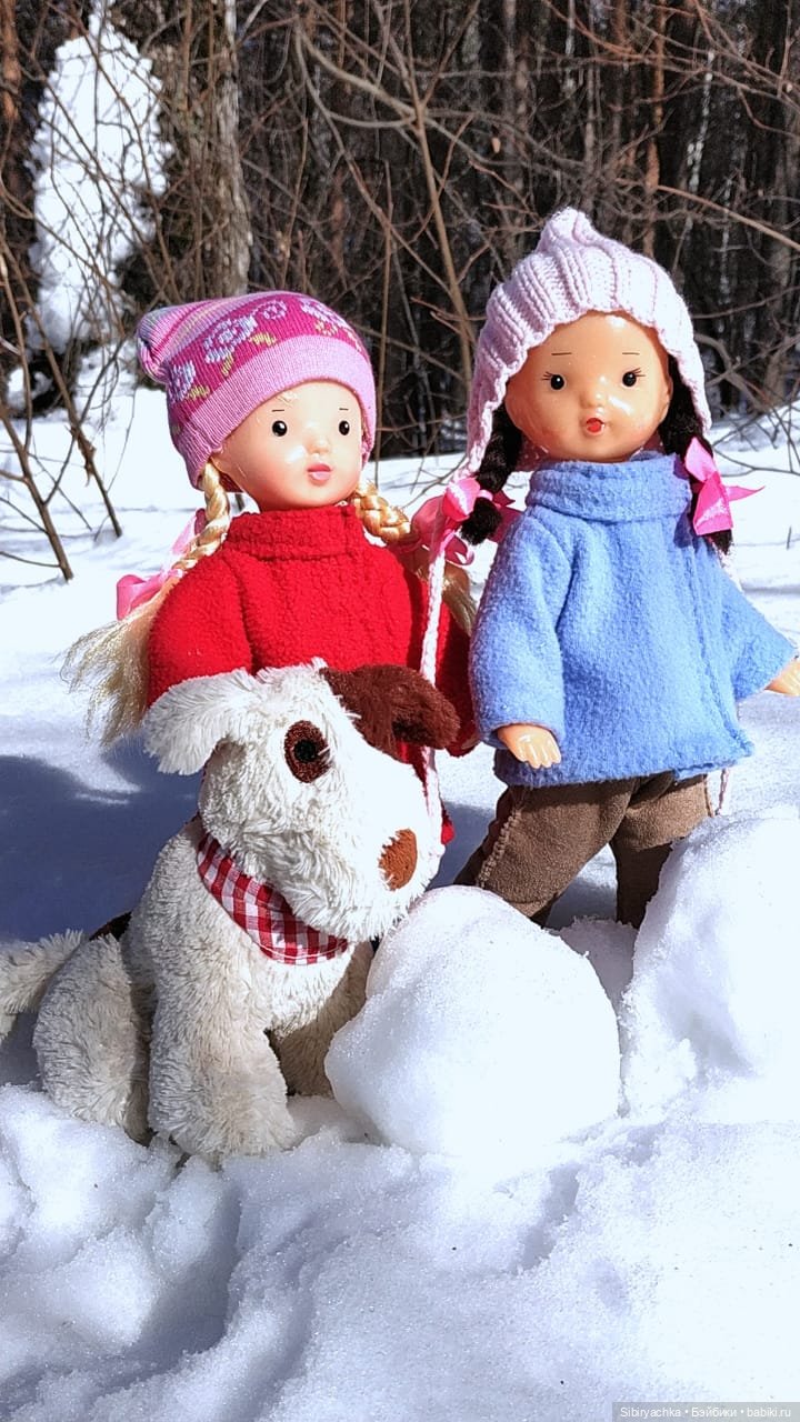 История о том, как Юляшка и Марьяшка весело провели время в лесу