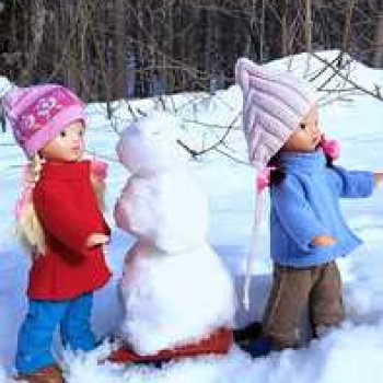 История о том, как Юляшка и Марьяшка весело провели время в лесу.