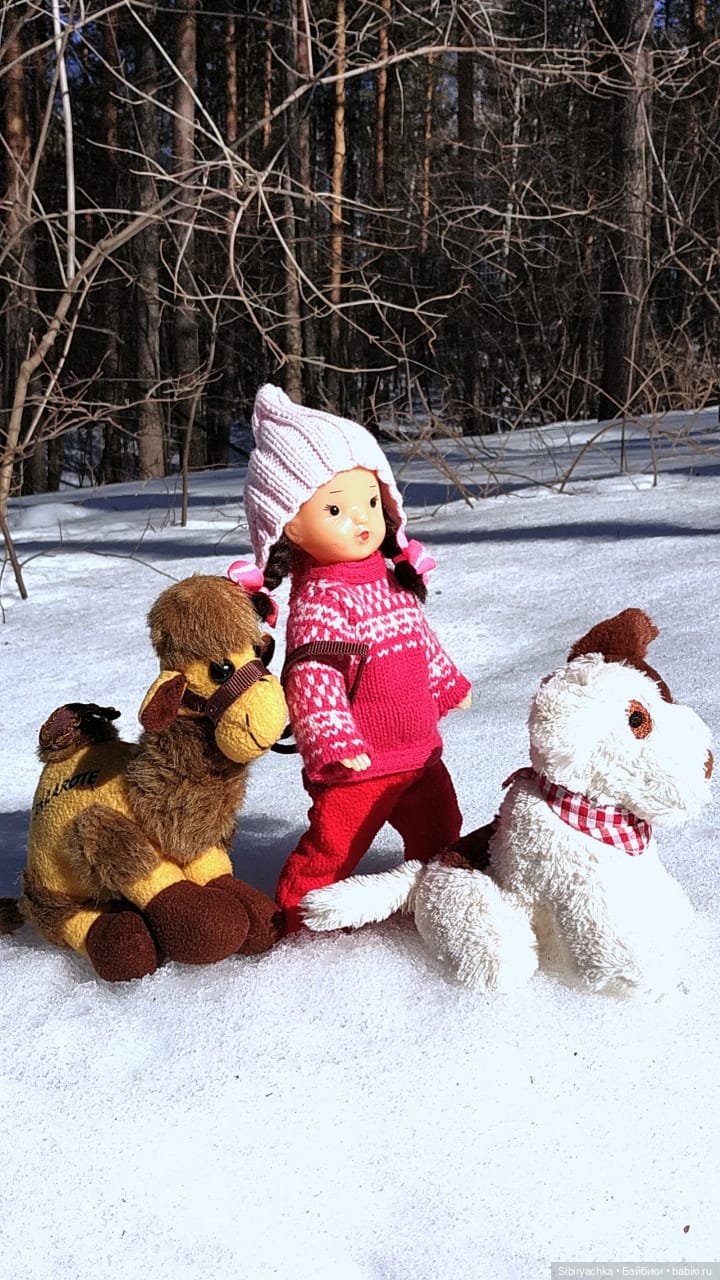 История о том, как Юляшка, Дружок и верблюжонок Том гуляли в лесу