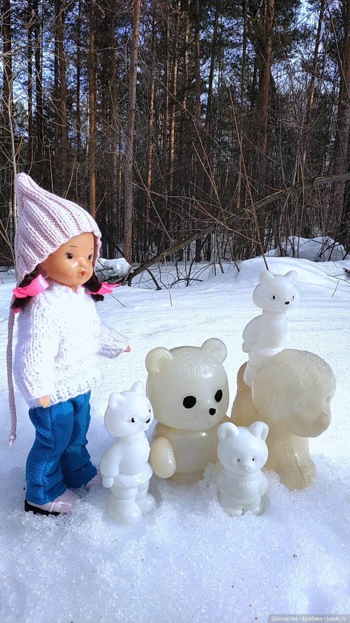 Снежная сказка для Юляшки. Ч. II