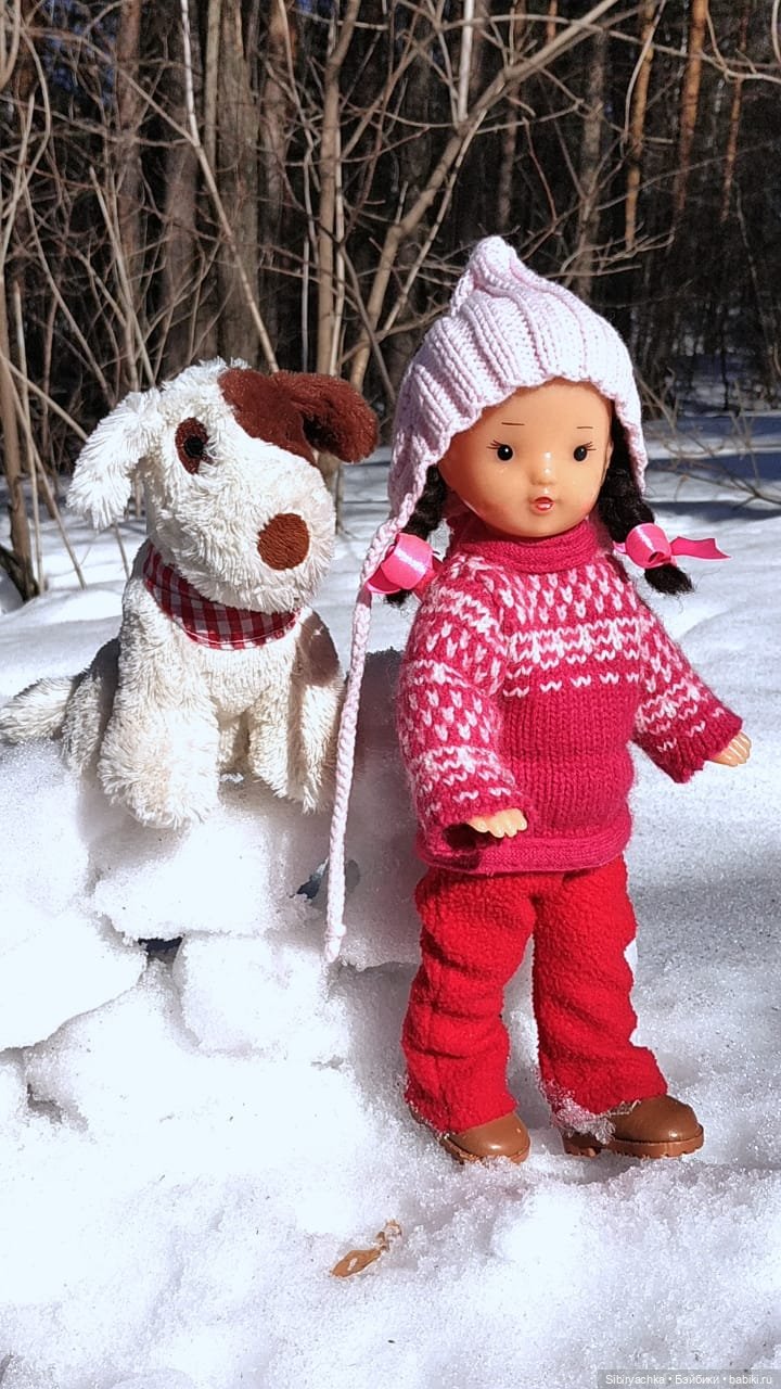 Зимние забавы Юляшки в весеннем лесу (фото 7)