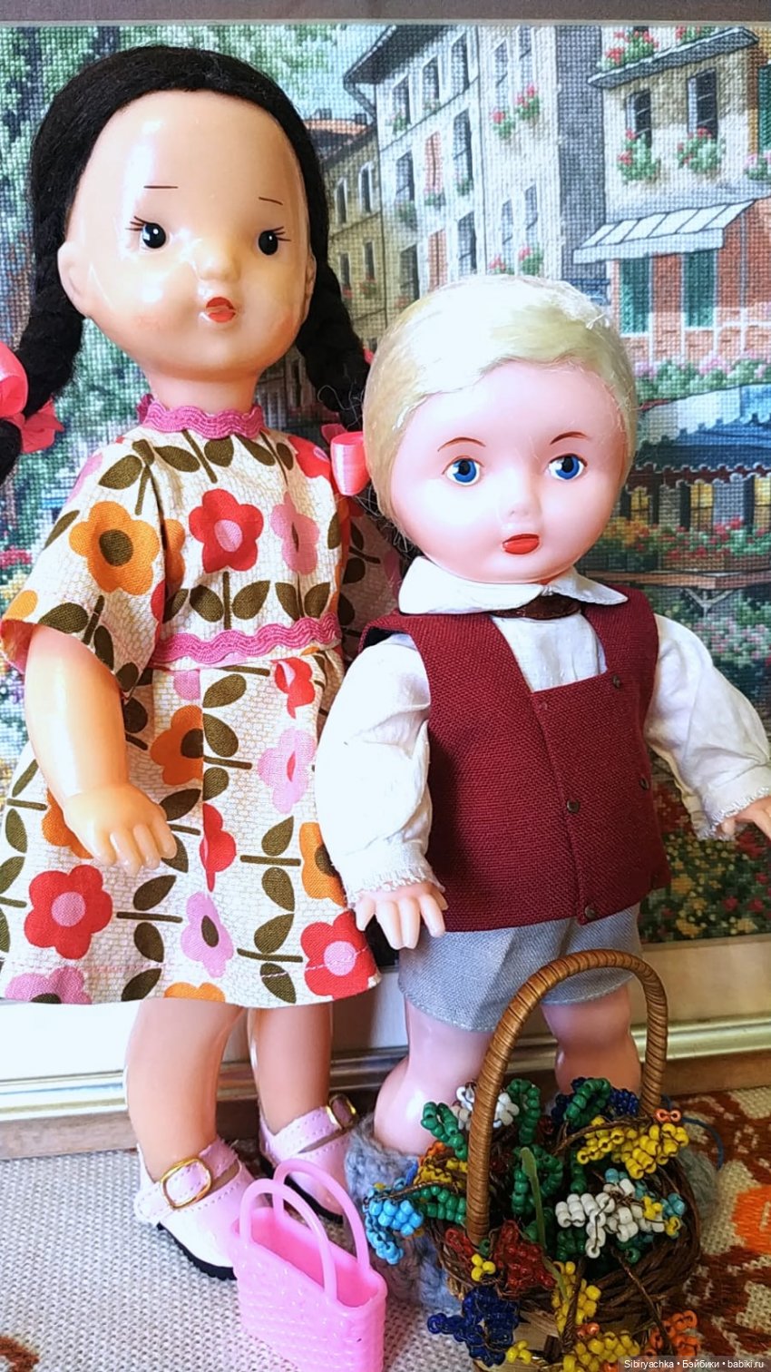 Новое платье Юляшки | Бэйбики Новое платье Юляшки — Советские винтажные куклы (СССР): Ленигрушка (фото 10)
