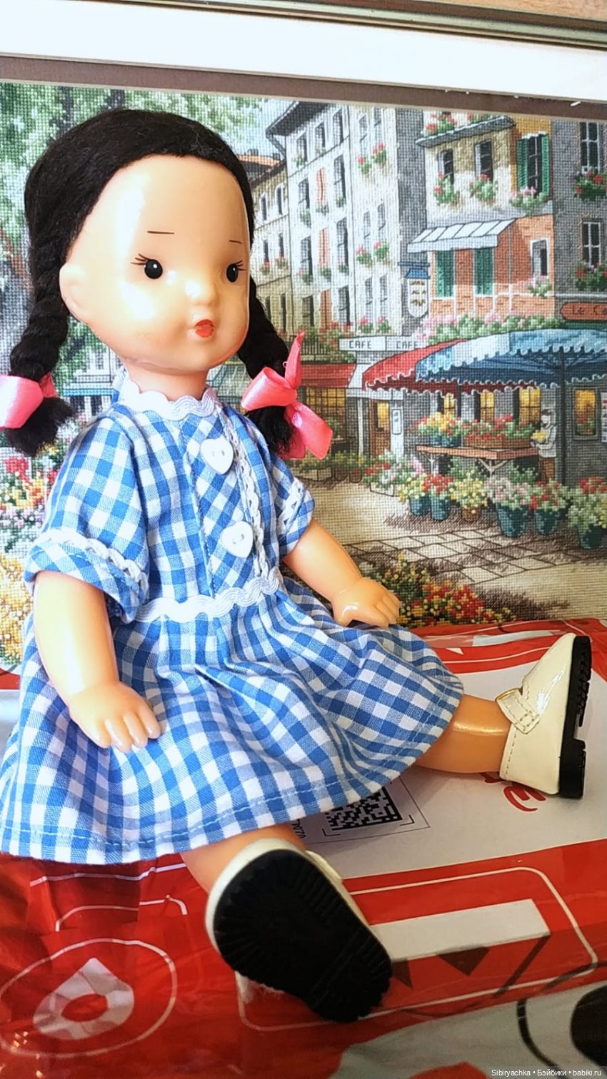 Юляшка получила посылку | Бэйбики Юляшка получила посылку — Советские винтажные куклы (СССР): Ленигрушка (фото 2)