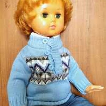 Бело-голубые образы Марины.