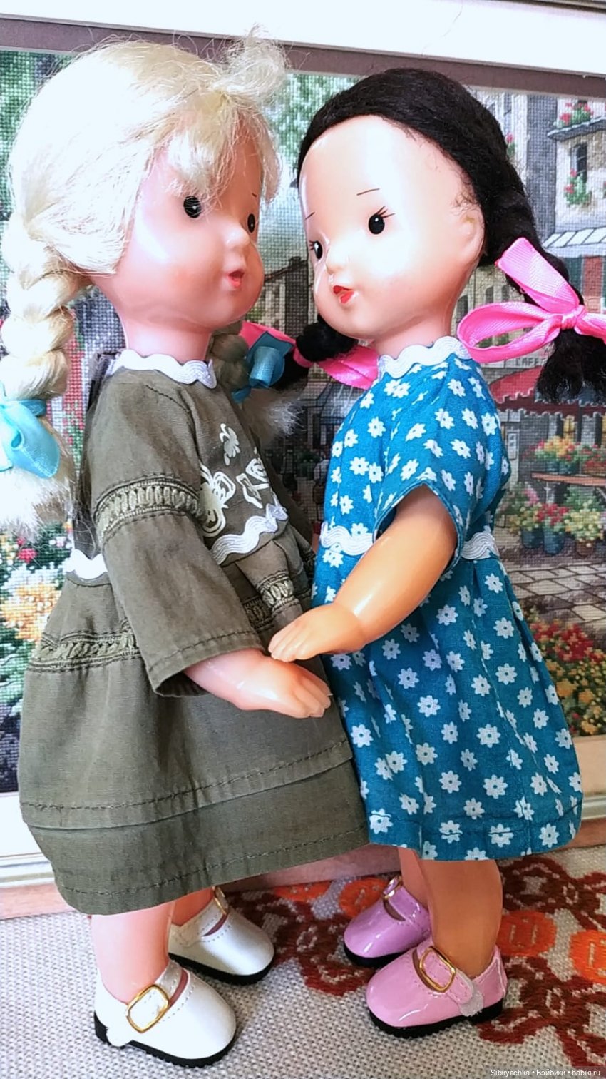 Новое платье Ульяшки — Советские винтажные куклы (СССР): Ленигрушка (фото 9)