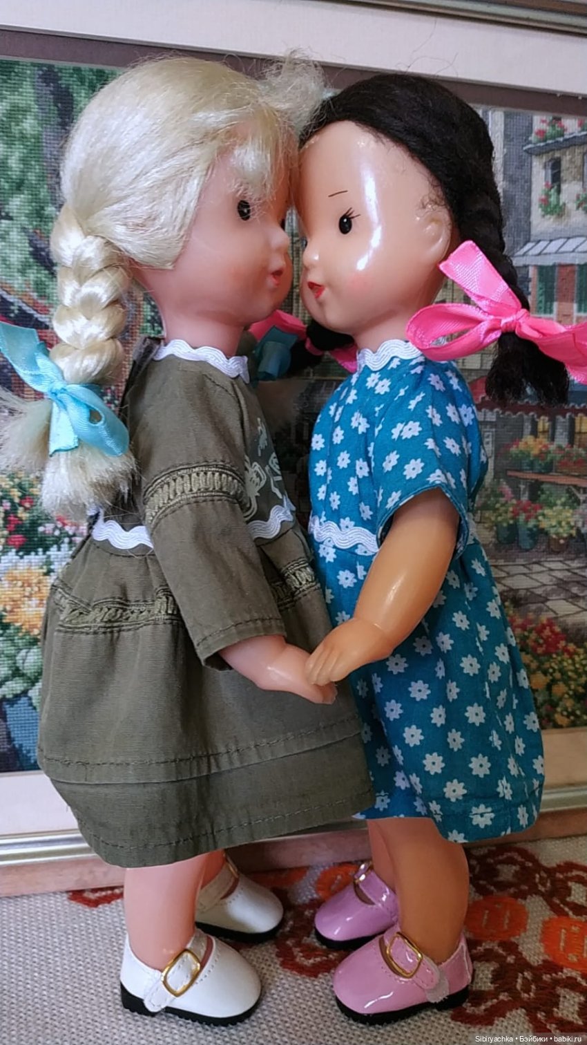 Новое платье Ульяшки — Советские винтажные куклы (СССР): Ленигрушка (фото 8)