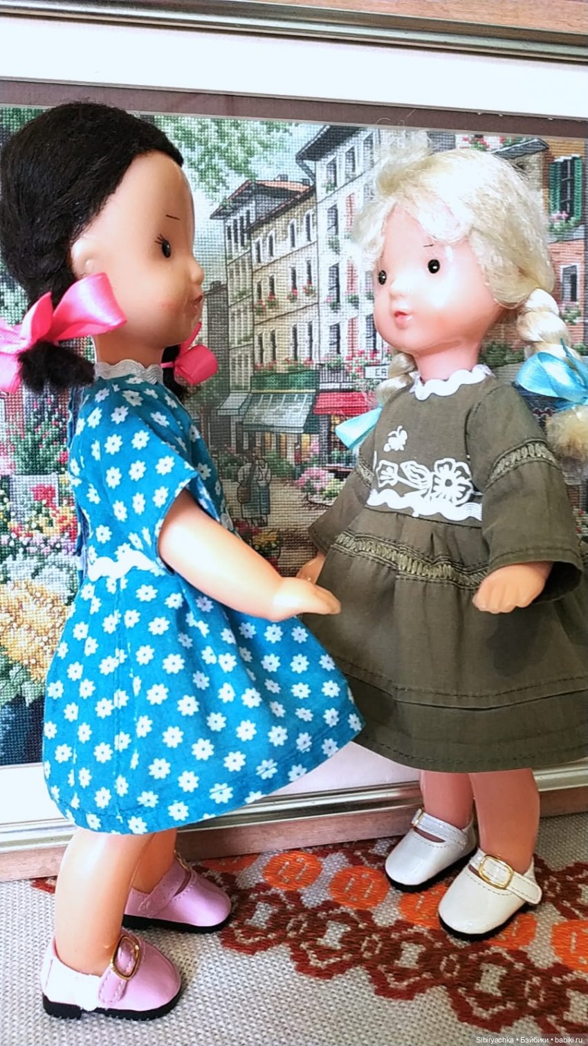 Новое платье Ульяшки — Советские винтажные куклы (СССР): Ленигрушка