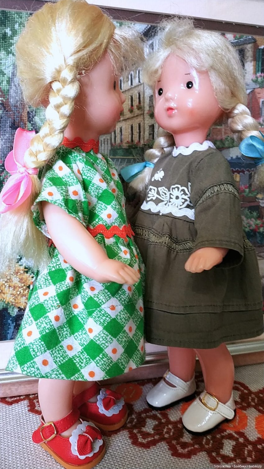 Новое платье Ульяшки — Советские винтажные куклы (СССР): Ленигрушка