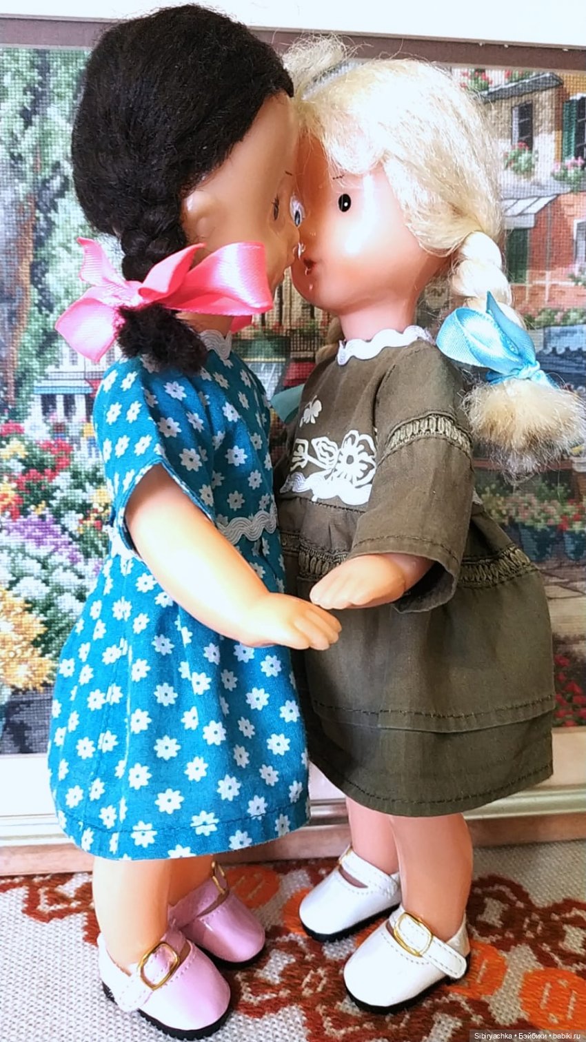 Новое платье Ульяшки — Советские винтажные куклы (СССР): Ленигрушка (фото 10)