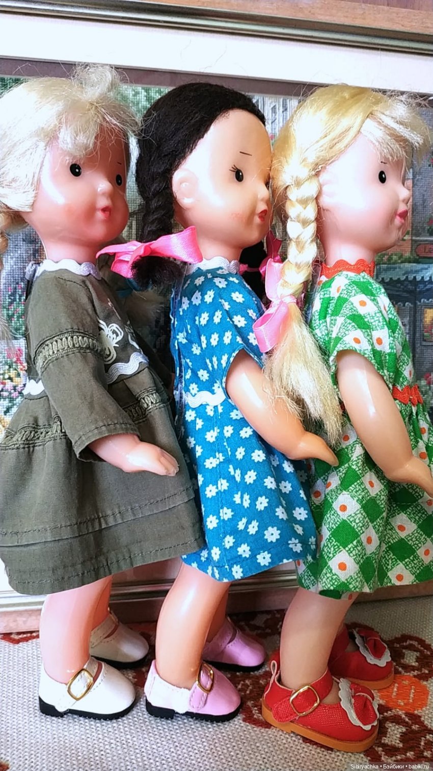 Новое платье Ульяшки — Советские винтажные куклы (СССР): Ленигрушка