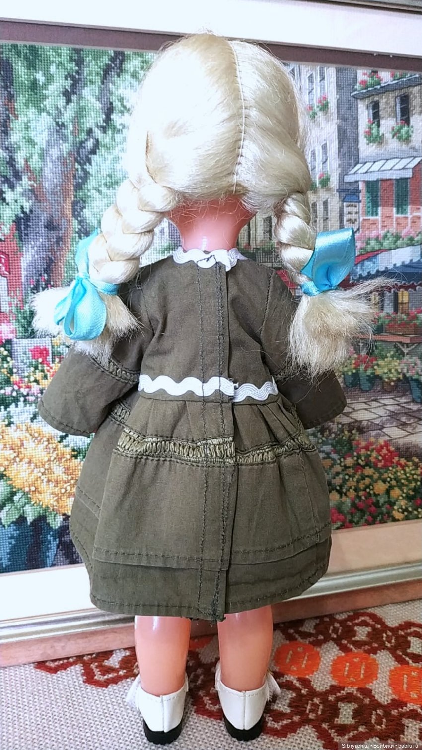 Новое платье Ульяшки — Советские винтажные куклы (СССР): Ленигрушка (фото 6)
