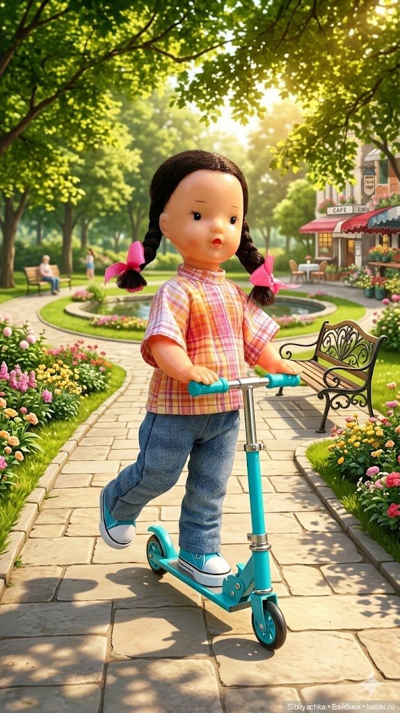 История о том, как мечта Юляшки о самокате сбылась | Бэйбики История о том, как мечта Юляшки о самокате сбылась
