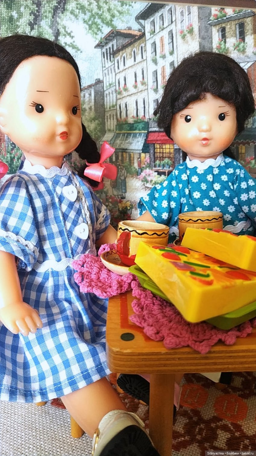 Первая встреча Юляшки и Аришки (фото 10)