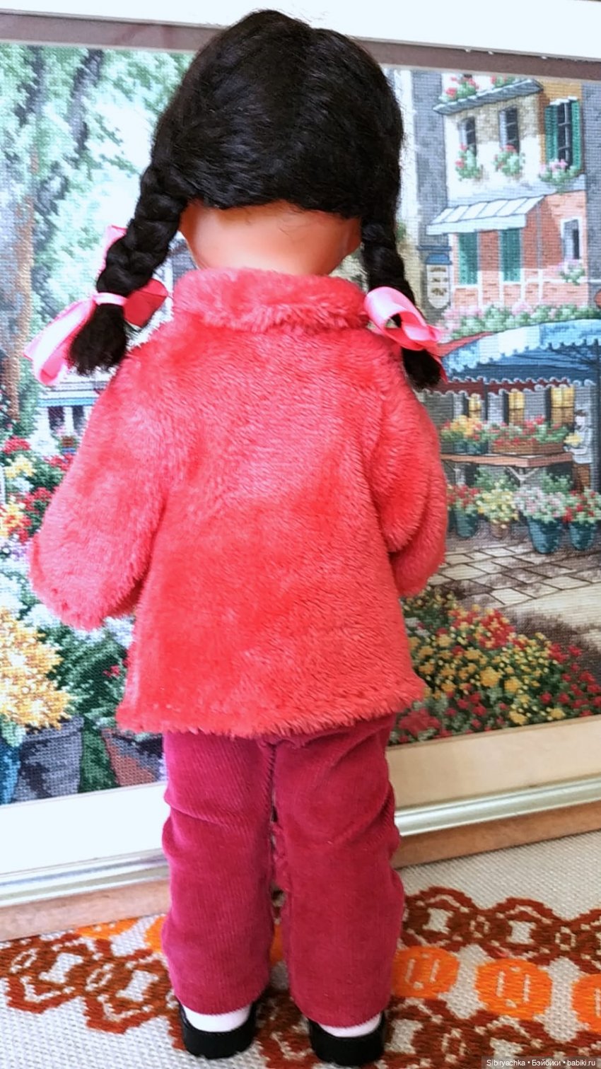 Новое пальтишко Юляшки — Советские винтажные куклы (СССР): Ленигрушка (фото 4)
