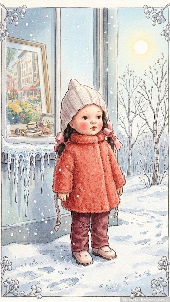 Новое пальтишко Юляшки — Советские винтажные куклы (СССР): Ленигрушка (фото 7)