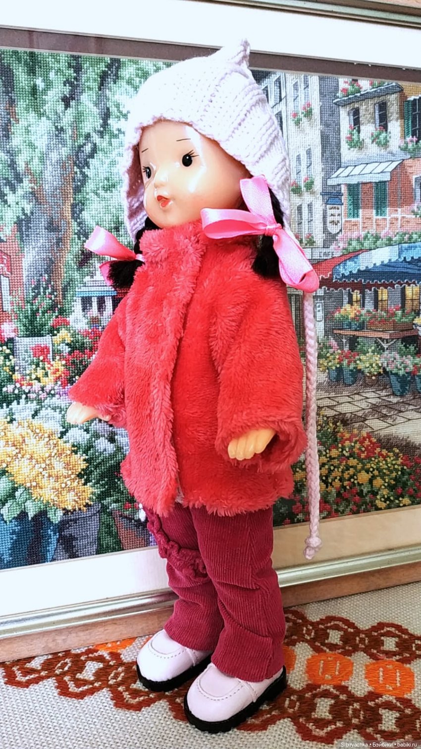 Новое пальтишко Юляшки — Советские винтажные куклы (СССР): Ленигрушка (фото 2)