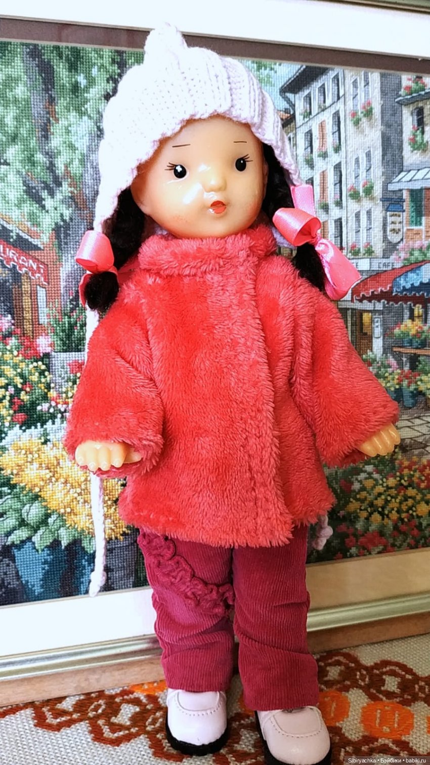 Новое пальтишко Юляшки — Советские винтажные куклы (СССР): Ленигрушка (фото 3)